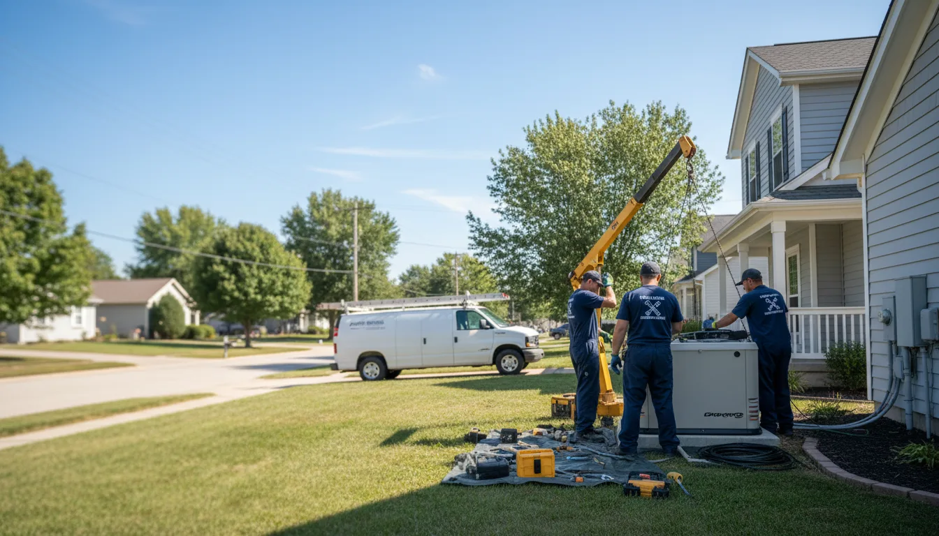 Generator Installation in Hilliard, OH near me